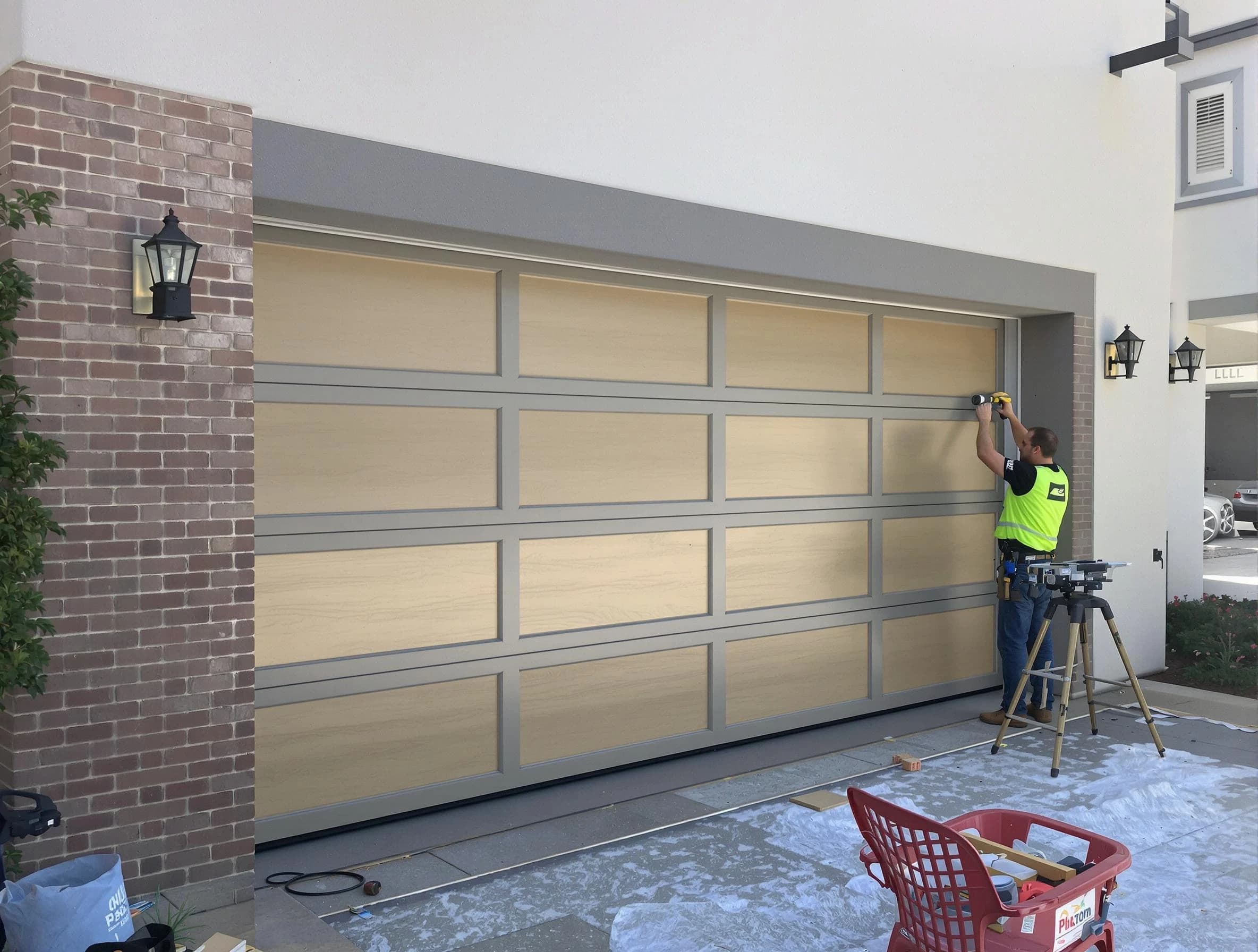 Garage door replacement service by Ashland City Garage Door Repair in Ashland City