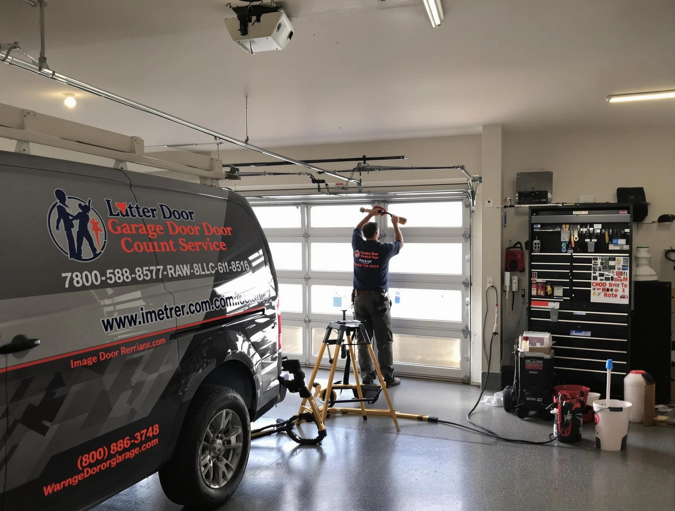 Ashland City Garage Door Repair rapid response team performing same-day repair in Ashland City