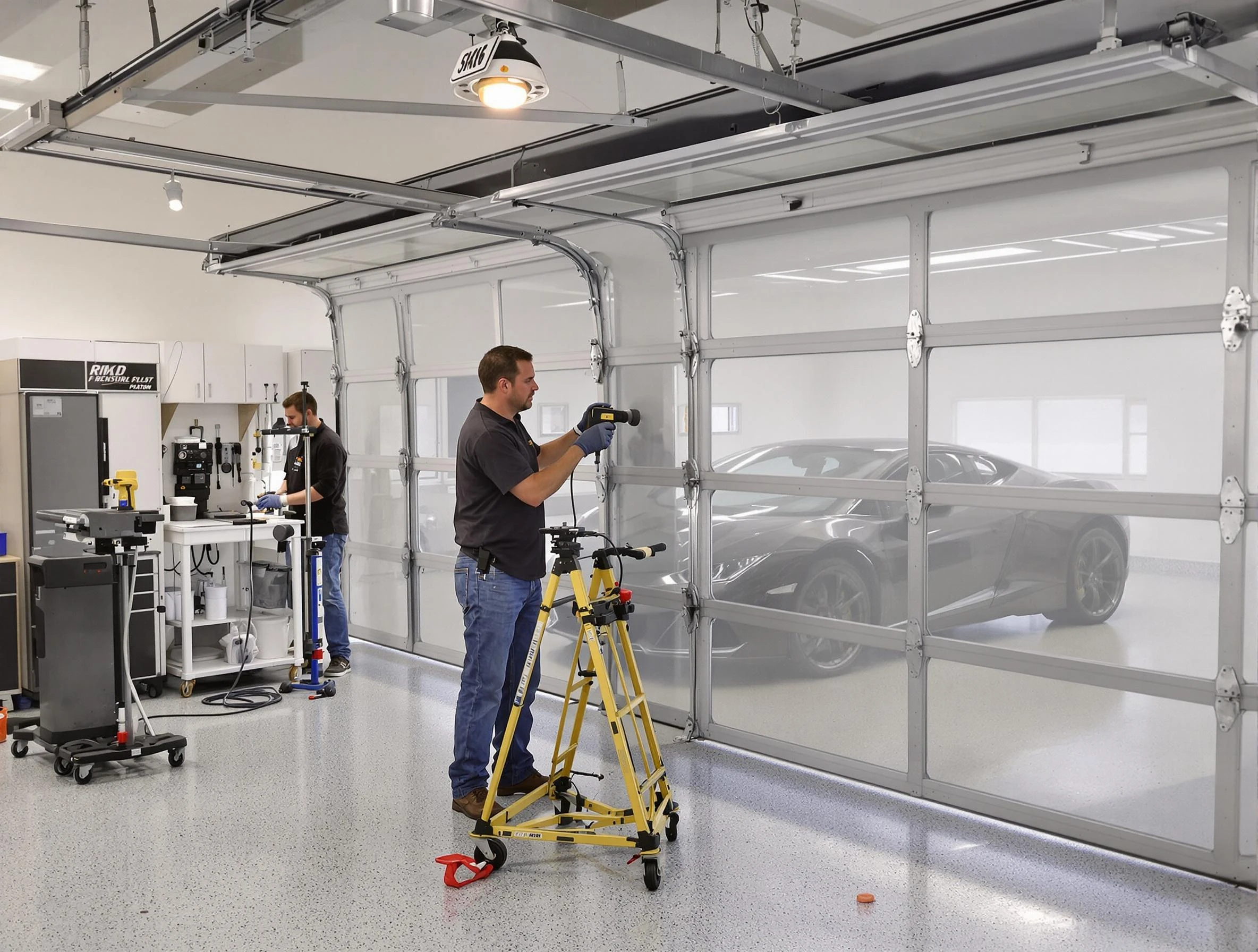 Garage Door Dents Repair in Ashland City