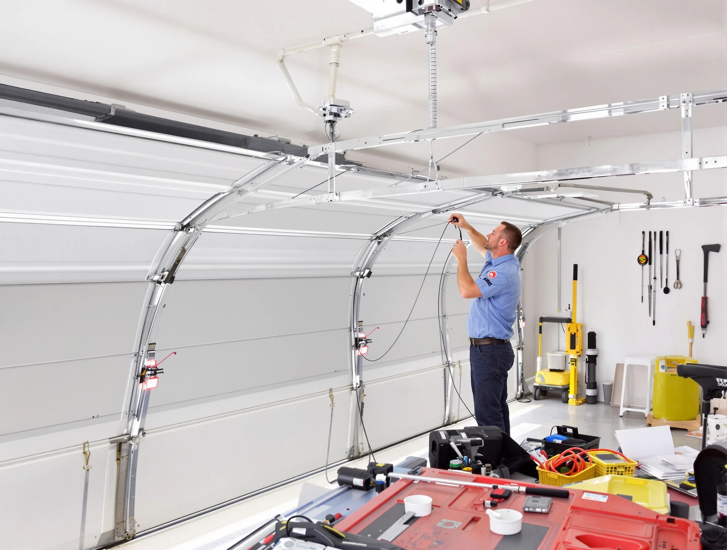 Garage door cable repair service by Ashland City Garage Door Repair in Ashland City