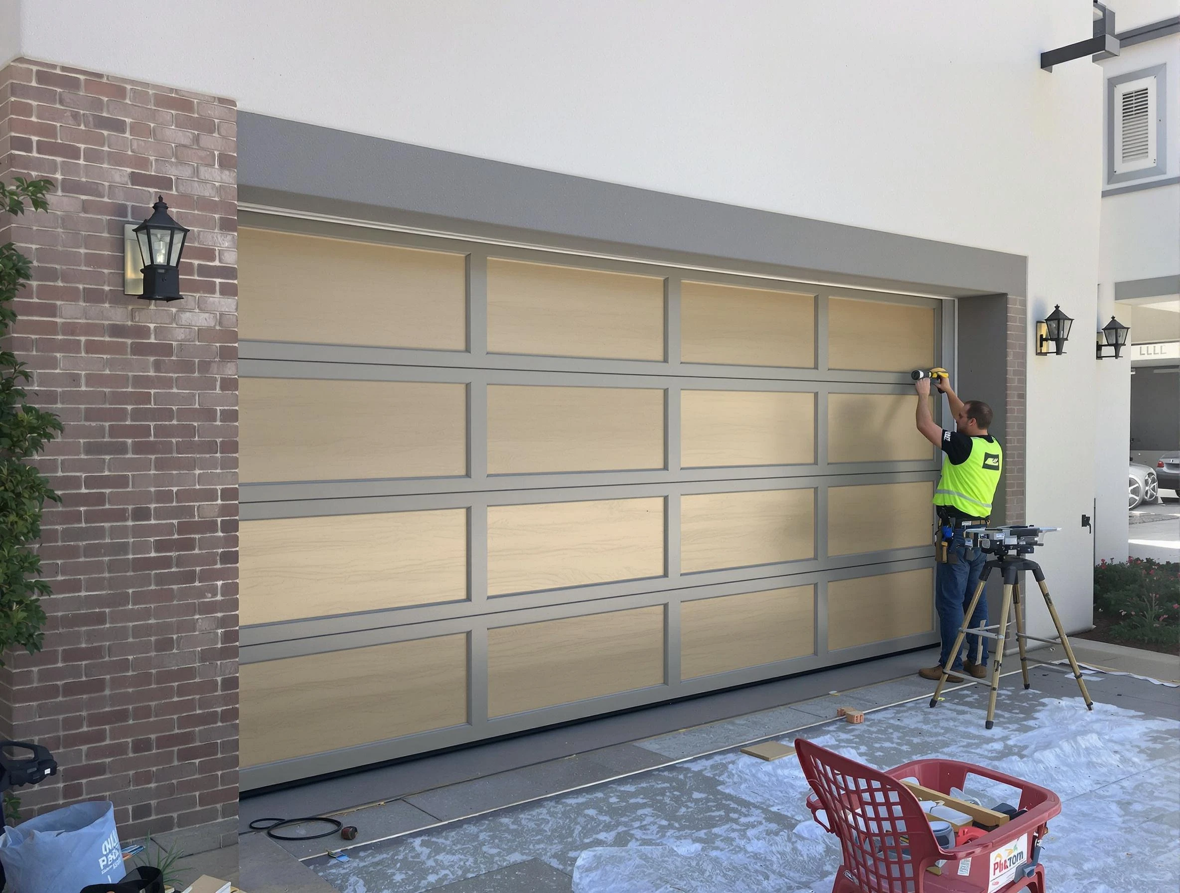Garage door replacement service by Ashland City Garage Door Repair in Ashland City