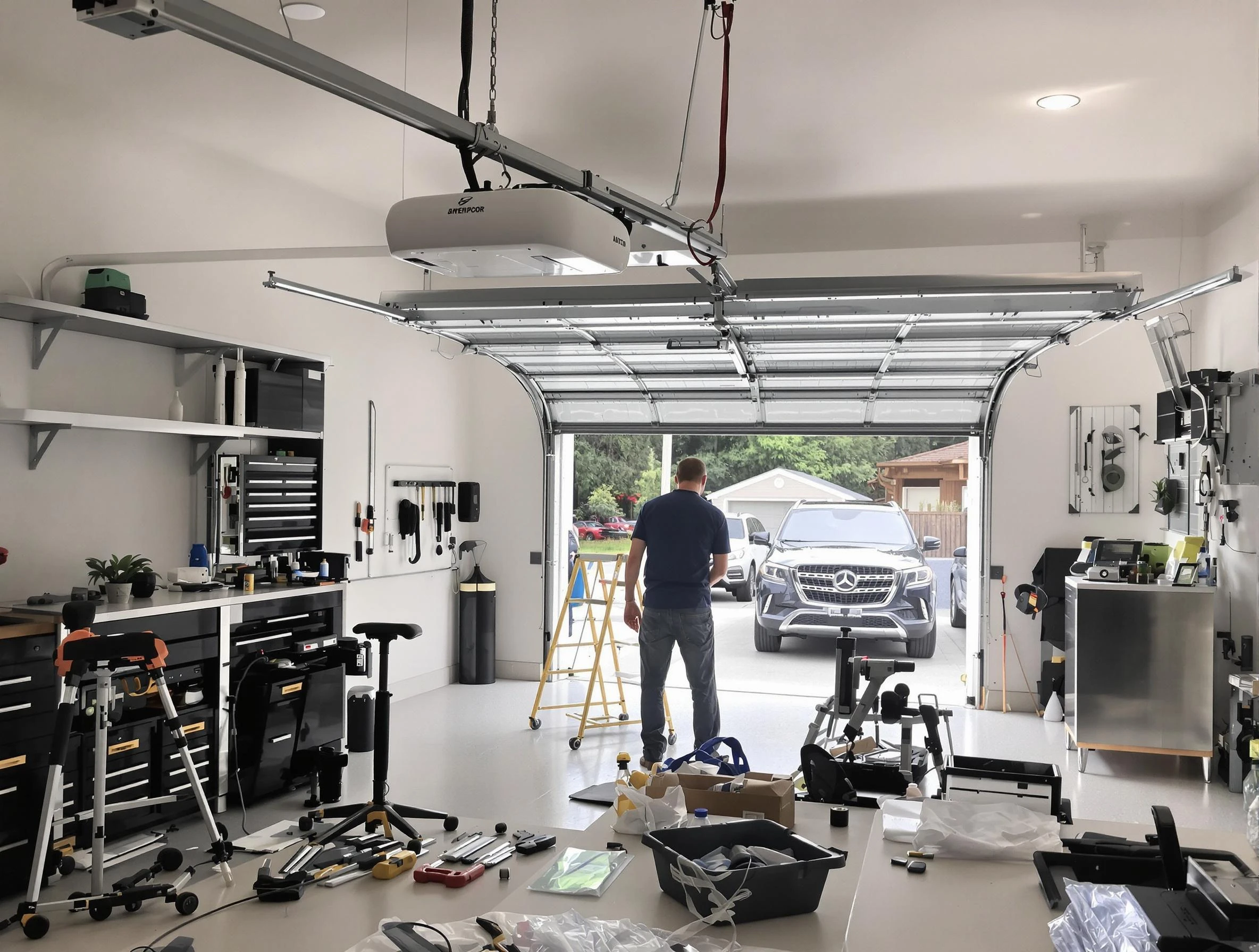 Garage door opener installation by Ashland City Garage Door Repair in Ashland City