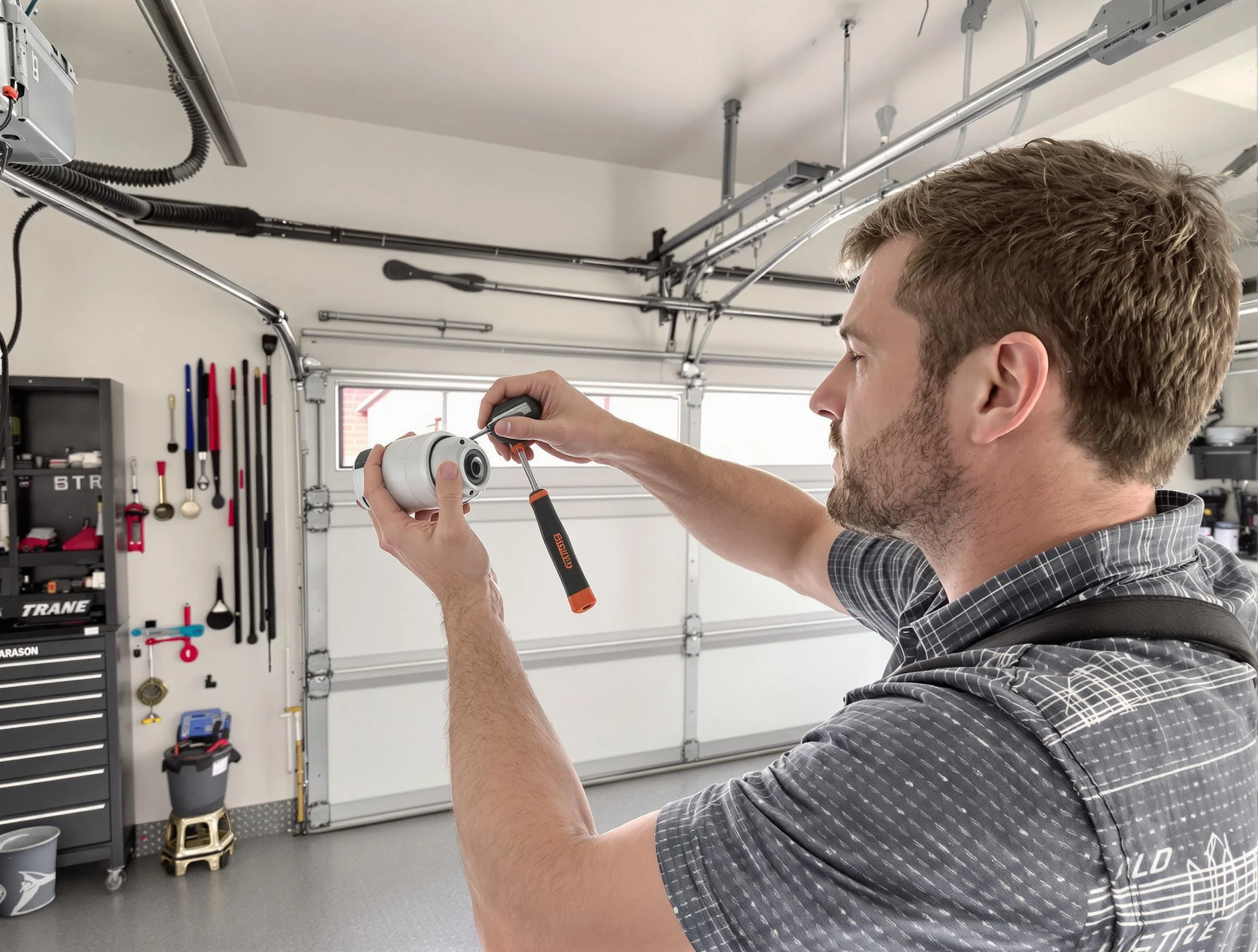 Garage door opener repair service by Ashland City Garage Door Repair in Ashland City