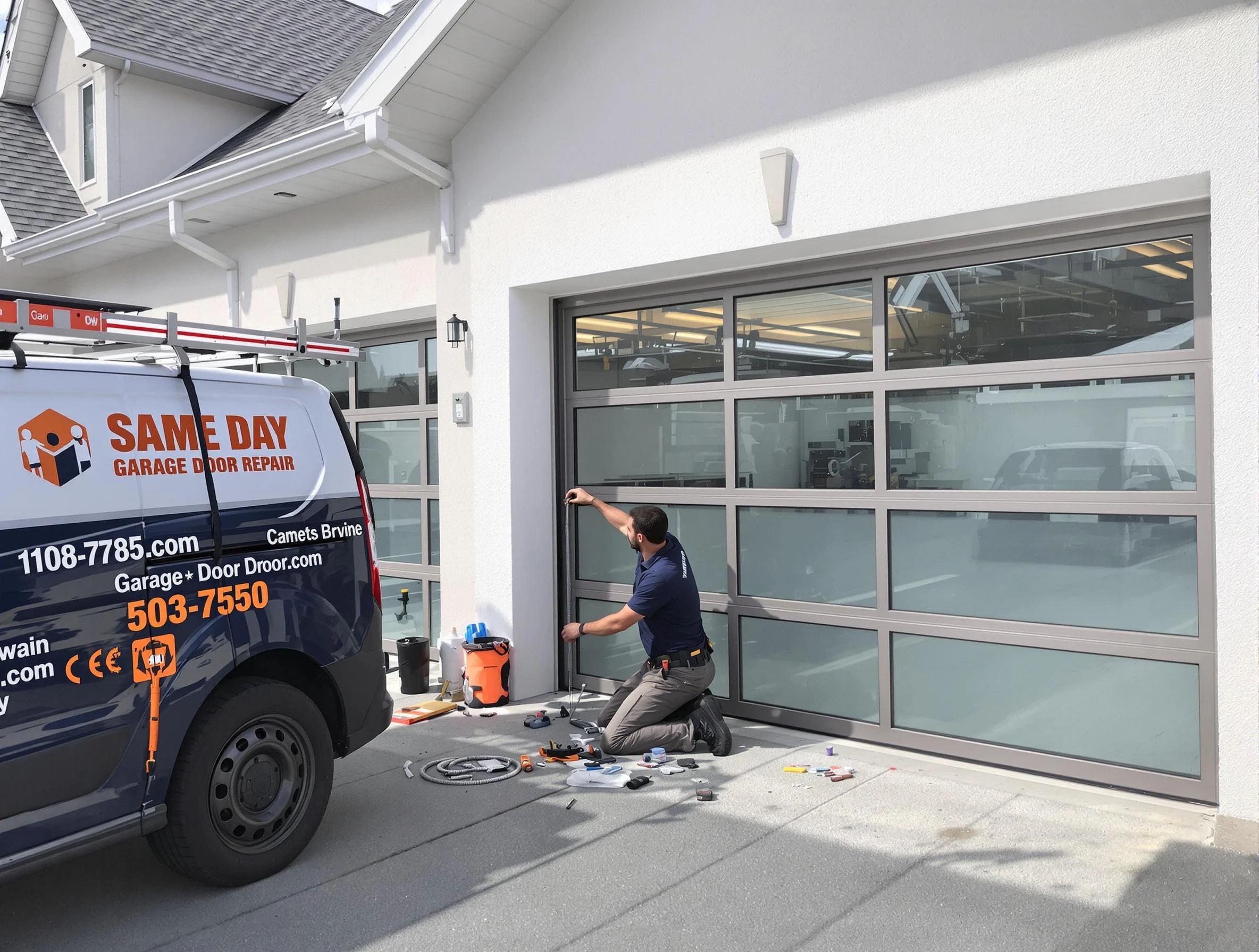 Same-day garage door repair service by Ashland City Garage Door Repair in Ashland City